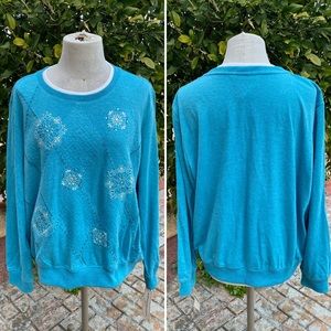 NEW Alfred Dunner Mock Layer Sweater (PXL)